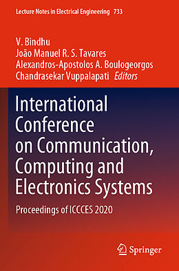 Couverture cartonnée International Conference on Communication, Computing and Electronics Systems de 
