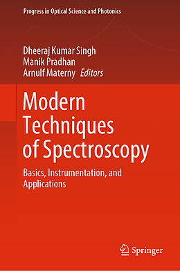 Livre Relié Modern Techniques of Spectroscopy de 