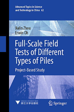 Couverture cartonnée Full-Scale Field Tests of Different Types of Piles de Erwin Oh, Jialin Zhou