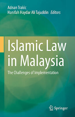 Livre Relié Islamic Law in Malaysia de 