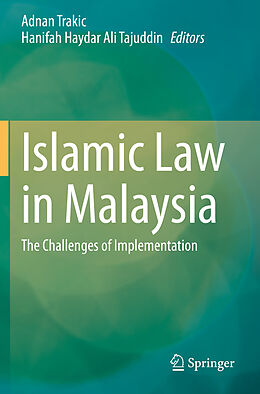 Couverture cartonnée Islamic Law in Malaysia de 