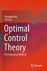 Couverture cartonnée Optimal Control Theory de Suli Zou, Zhongjing Ma