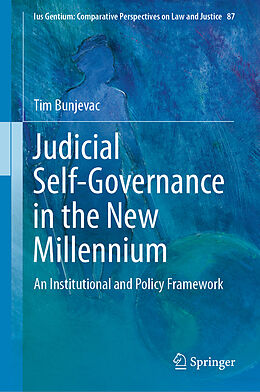 Livre Relié Judicial Self-Governance in the New Millennium de Tim Bunjevac