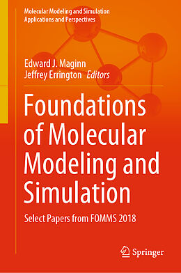 Livre Relié Foundations of Molecular Modeling and Simulation de 