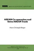 PDF ASEAN Cooperation and Intra-ASEAN Trade von Hans Christoph Rieger