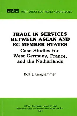 E-Book (pdf) Trade in Services between ASEAN and EC Member States von Rolf J. Langhammer