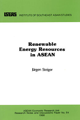 eBook (pdf) Renewable Energy Resources in ASEAN de Jurgen Steiger