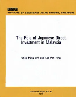 E-Book (pdf) The Role of Japanese Direct Investment in Malaysia von Peng Lim Chee, Poh Ping Lee