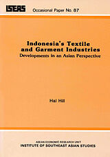 eBook (pdf) Indonesia's Textile and Garment Industries de Hal Hill