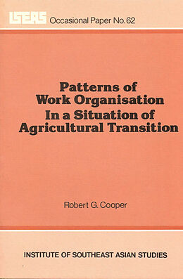 eBook (pdf) Patterns of Work Organisation in a Situation of Agricultural Transition de Robert G. Cooper