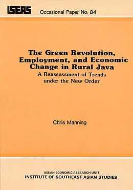PDF The Green Revolution, Employment, and Economic Change in Rural Java von Chris Manning