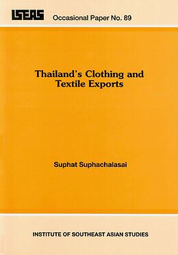 eBook (pdf) Thailand's Clothing and Textile Exports de Suphat Suphachalasai