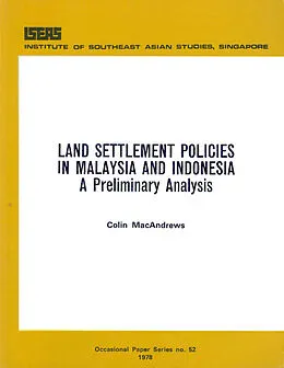 E-Book (pdf) Land Settlement Policies von Colin Macandrews