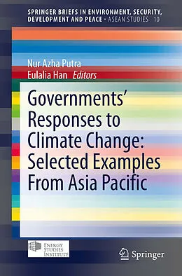 E-Book (pdf) Governments' Responses to Climate Change: Selected Examples From Asia Pacific von Nur Azha Putra, Eulalia Han