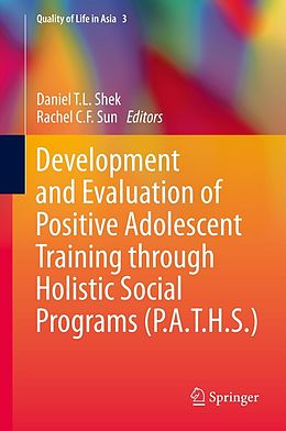 eBook (pdf) Development and Evaluation of Positive Adolescent Training through Holistic Social Programs (P.A.T.H.S.) de 