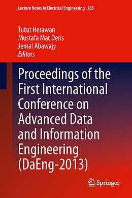 Fester Einband Proceedings of the First International Conference on Advanced Data and Information Engineering (DaEng-2013) von 
