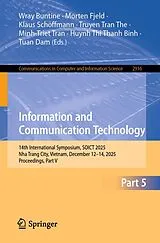 Kartonierter Einband Information and Communication Technology von Tuan Dam