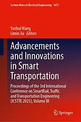 Fester Einband Advancements and Innovations in Smart Transportation von 