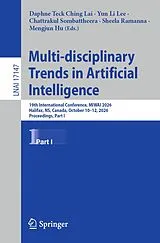 Kartonierter Einband (Kt) Multi-disciplinary Trends in Artificial Intelligence von 