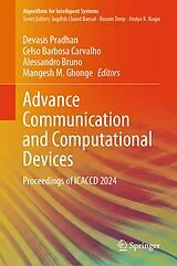 Fester Einband Advance Communication and Computational Devices von 