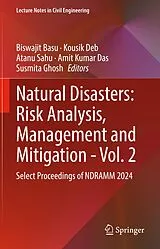 Fester Einband Natural Disasters: Risk Analysis, Management and Mitigation - Vol. 2 von