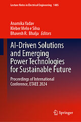 Fester Einband AI-Driven Solutions and Emerging Power Technologies for Sustainable Future von 