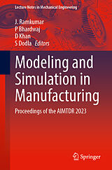 Kartonierter Einband Modeling and Simulation in Manufacturing von 