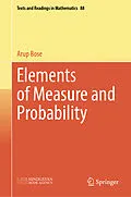 E-Book (pdf) Elements of Measure and Probability von Arup Bose