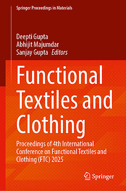 Fester Einband Functional Textiles and Clothing von 