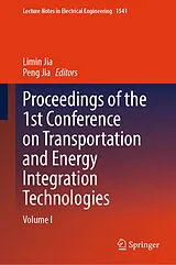 E-Book (pdf) Proceedings of the 1st Conference on Transportation and Energy Integration Technologies von 