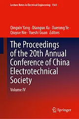 Fester Einband The Proceedings of the 20th Annual Conference of China Electrotechnical Society von 