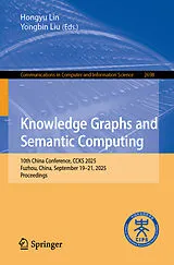 Kartonierter Einband Knowledge Graphs and Semantic Computing von 