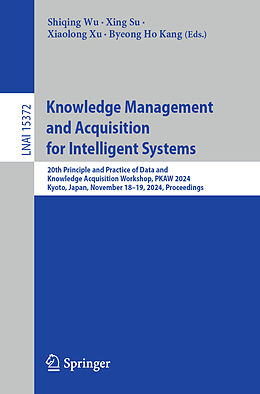 Couverture cartonnée Knowledge Management and Acquisition for Intelligent Systems de 