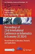 E-Book (pdf) Proceedings of 23rd International Conference on Informatics in Economy (IE 2024) von