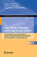 E-Book (pdf) Clean Energy Technology and Energy Storage Systems von