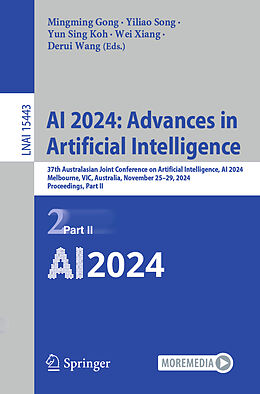 Couverture cartonnée AI 2024: Advances in Artificial Intelligence de 