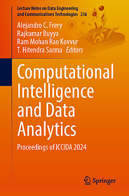 Kartonierter Einband Computational Intelligence and Data Analytics von 