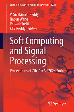 Couverture cartonnée Soft Computing and Signal Processing de 