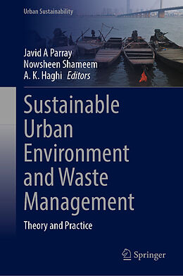 Livre Relié Sustainable Urban Environment and Waste Management de 