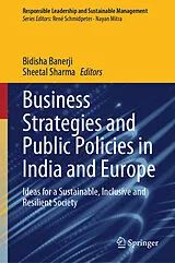 E-Book (pdf) Business Strategies and Public Policies in India and Europe von 