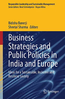 E-Book (pdf) Business Strategies and Public Policies in India and Europe von 