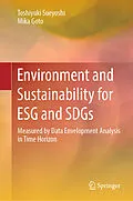 E-Book (pdf) Environment and Sustainability for ESG and SDGs von Toshiyuki Sueyoshi, Mika Goto