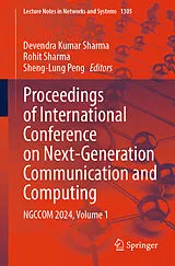 E-Book (pdf) Proceedings of International Conference on Next-Generation Communication and Computing von 