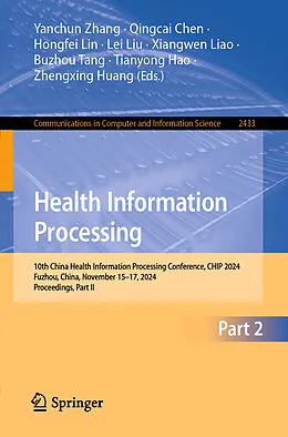 E-Book (pdf) Health Information Processing von 