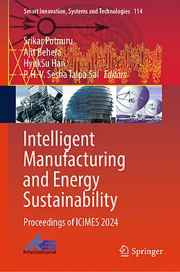 E-Book (pdf) Intelligent Manufacturing and Energy Sustainability von 