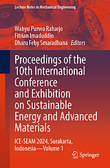 Kartonierter Einband Proceedings of the 10th International Conference and Exhibition on Sustainable Energy and Advanced Materials von 