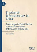 E-Book (pdf) Freedom of Information Law in China von Yong Tang