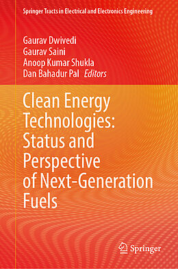 Fester Einband Clean Energy Technologies: Status and Perspective of Next-Generation Fuels von 