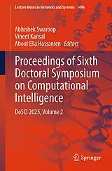 Kartonierter Einband Proceedings of Sixth Doctoral Symposium on Computational Intelligence von