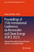 E-Book (pdf) Proceedings of 15th International Conference on Renewable and Clean Energy (ICRCE 2025) von 